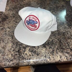 Vintage White St. Louis cardinals MLB Licensed Cap like new